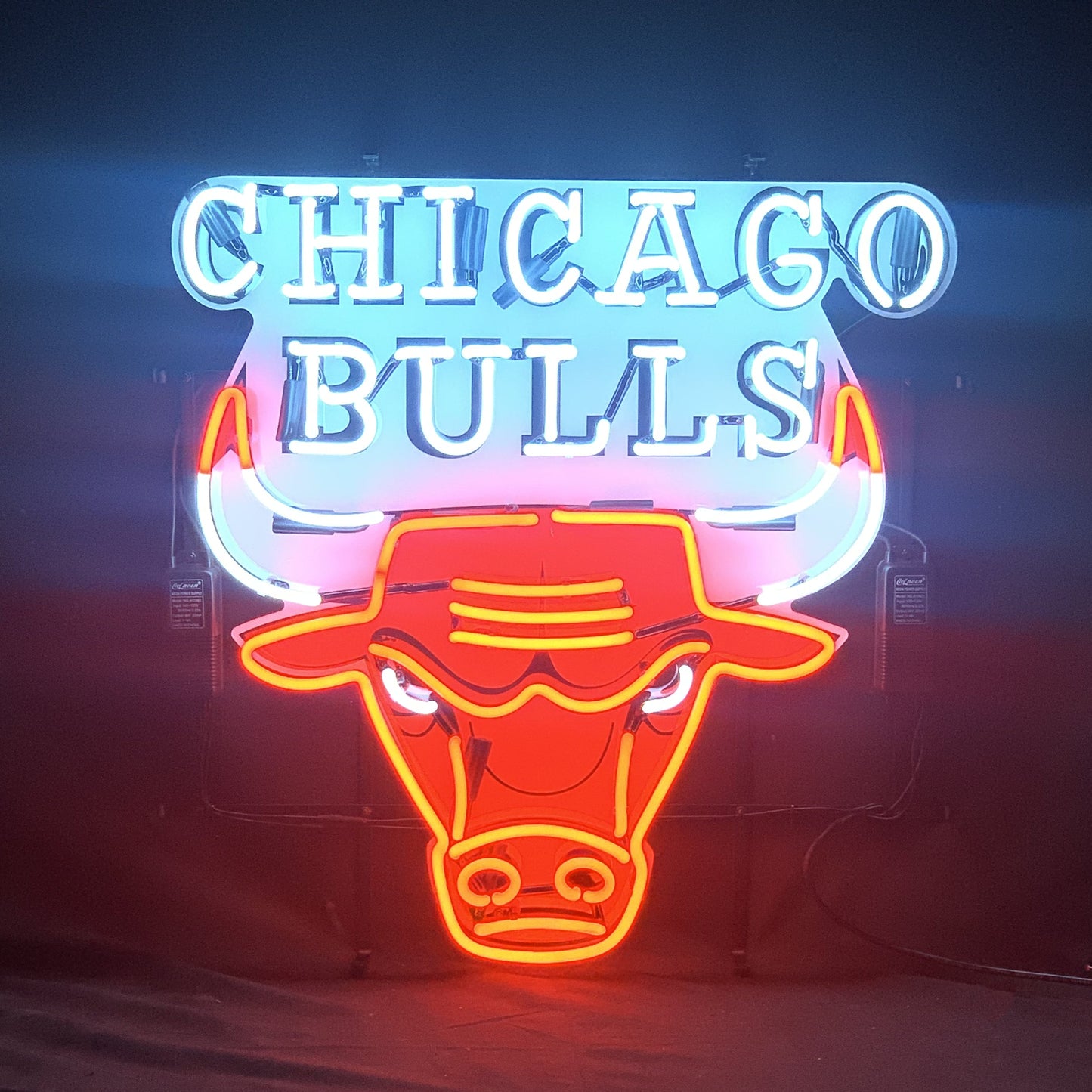 Chicago Bulls Logo Neon Signs Light - ME481- DRIVEN - 1