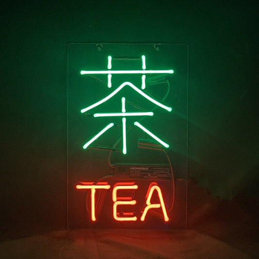 Chinese Characters Tea Neon Signs - TN286- DRIVEN - 2
