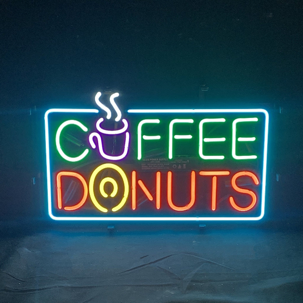 Coffee Donuts Neon Signs - ME822- DRIVEN - 3