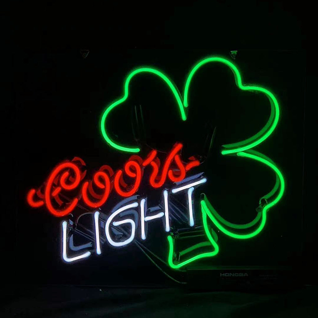 Coors Light Clover Neon Signs Light - ME451- DRIVEN - 2