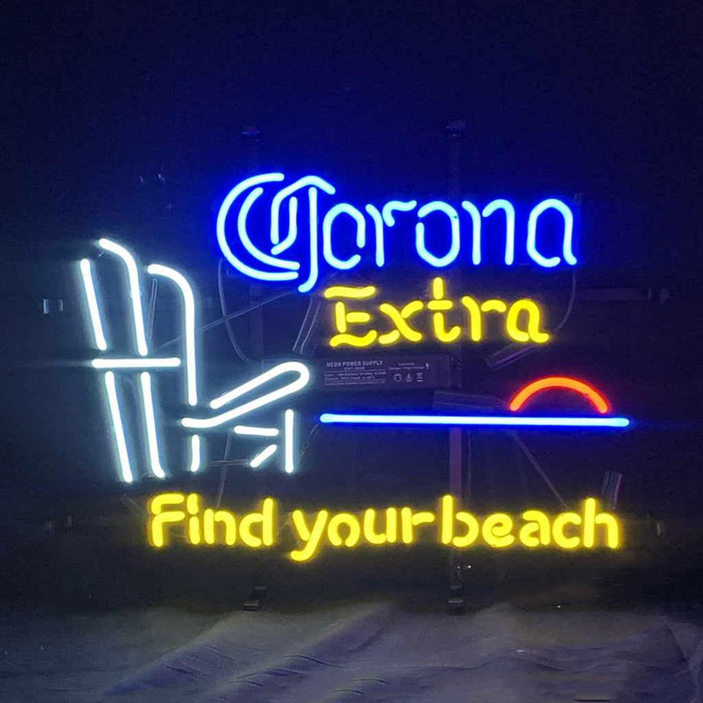 Corona Extra Find Your Beach Neon Sign Light - MEXC088-19寸- DRIVEN - 3