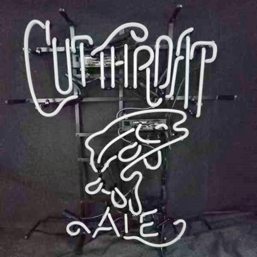 Cutthroat Ale Fish Neon Light Sign - ME254- DRIVEN - 3