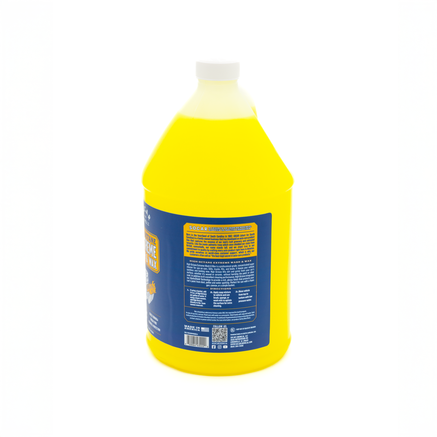 High Octane Extreme Ceramic Wash & Wax – Super Hydrophobic Car Soap for Shine & Protection - PACHOWW016SCA-PACHOWW128SCA-PACHOWW4X1SCA-PACHOWW1X5SCA-PACHOWWX55SCA- DRIVEN - 4