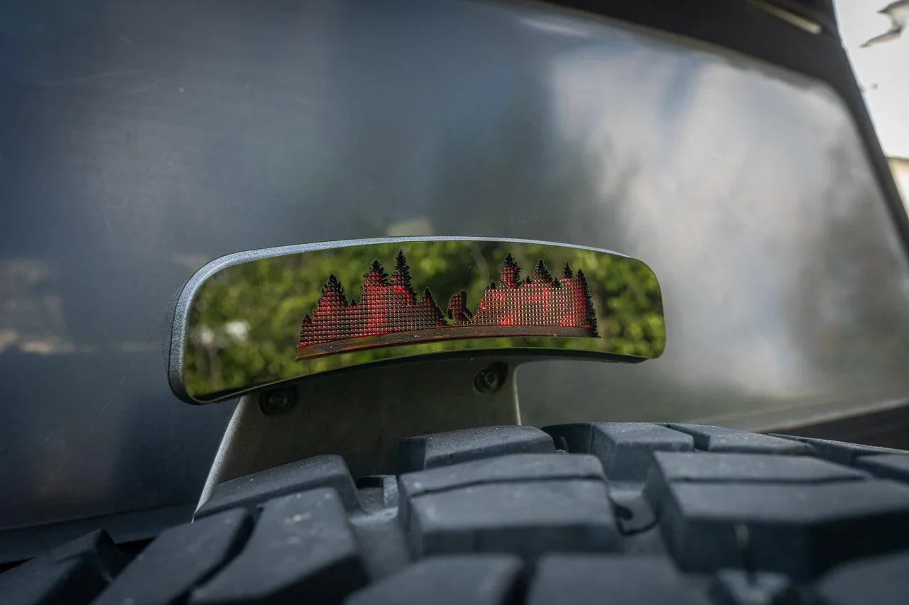 Laser Series Acrylic Third Brake Light Overlay - 2021+ Bronco - 21BRNLASERBRAKE-MR-21BRNLASERBRAKE-SIWV1-21BRNLASERBRAKE-SIWV2- DRIVEN - 11