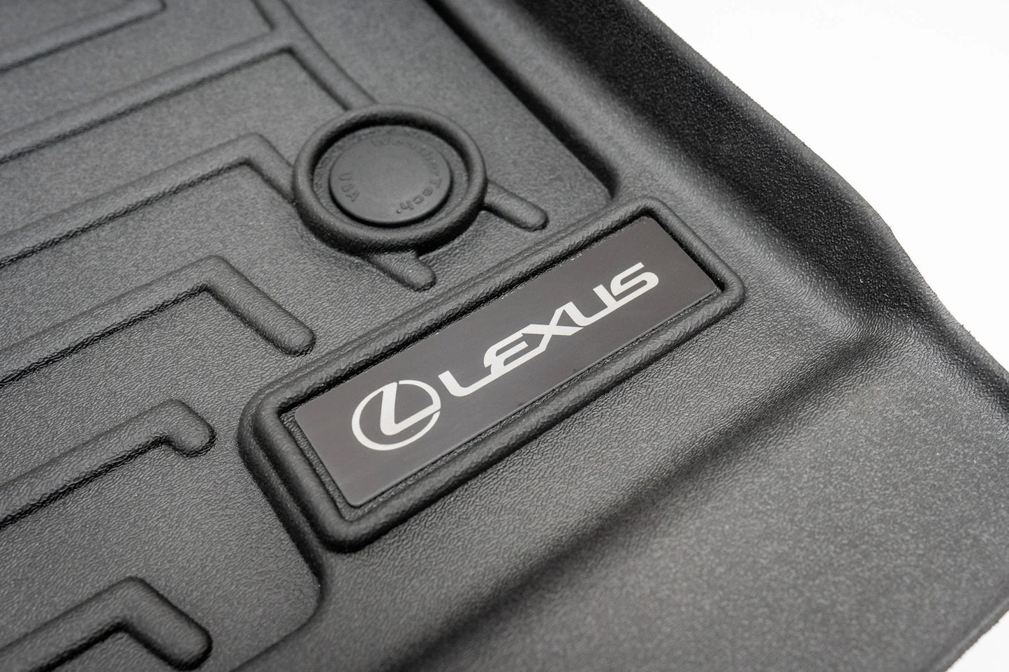 Lexus Domed Logo Emblem for All-Weather Floor Mats (Single) - ES, RX, NX, GX, LX - WTLEXUS- DRIVEN - 3