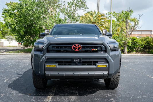 Front OEM Cover Overlays - *2024+ Tacoma / *2025+ 4Runner - 254RFOEBLK-WH-254RFOEBLK-MB-254RFOEBLK-GB-254RFOEBLK-BL-254RFOEBLK-GR- DRIVEN - 2