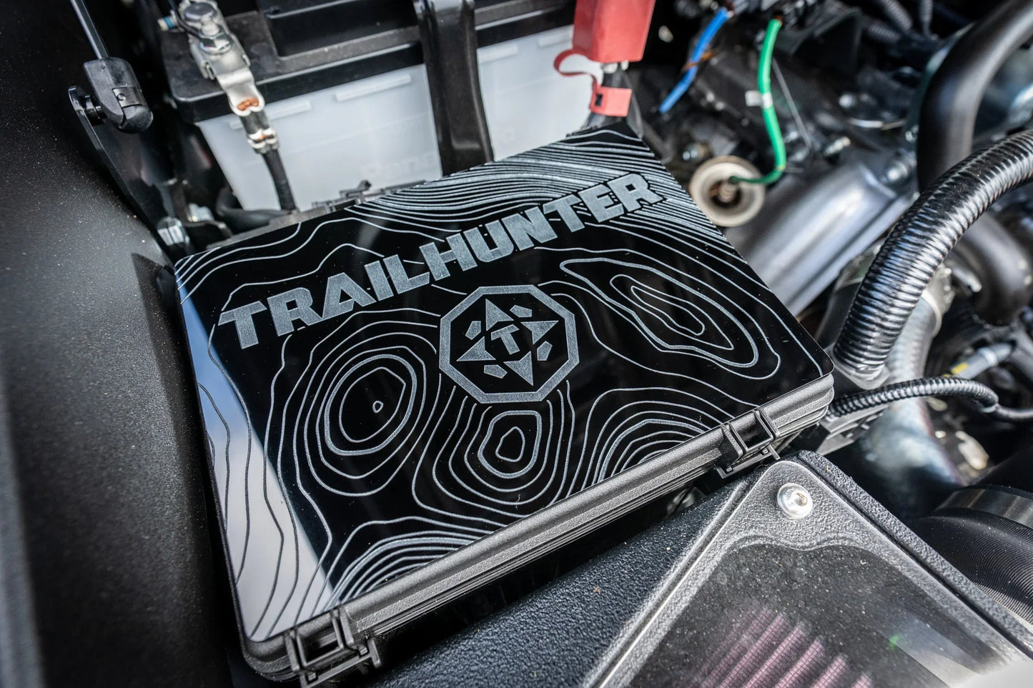 Trailhunter Special Edition Fuse Box Acrylic Plates - *2024+ Tacoma / 2025+ 4Runner - 254R-PSFB.TH-PASS-254R-PSFB.TH-DRV-254R-PSFB.TH-COMBO- DRIVEN - 2