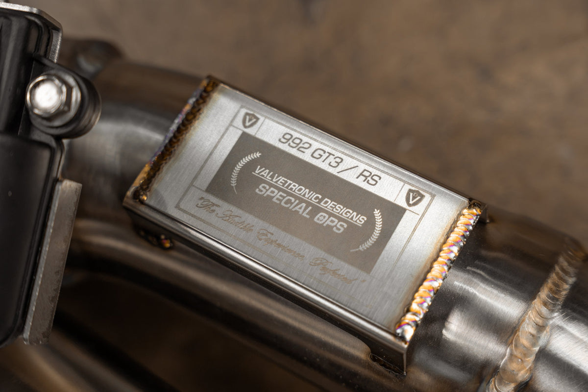 Valvetronic Valved Sport Exhaust System for Porsche 992 GT3/RS - POR.992.GT3.VSES.F1.BR- DRIVEN - 21