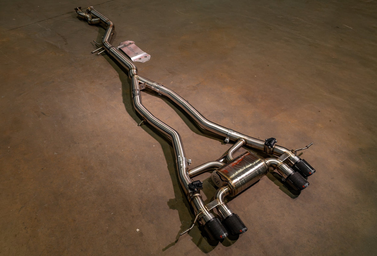BMW G80/G82/G83 M3 / M4 Valved Sport Exhaust System - BMW.G8X.M3.VSES.BR.RC- DRIVEN - 2