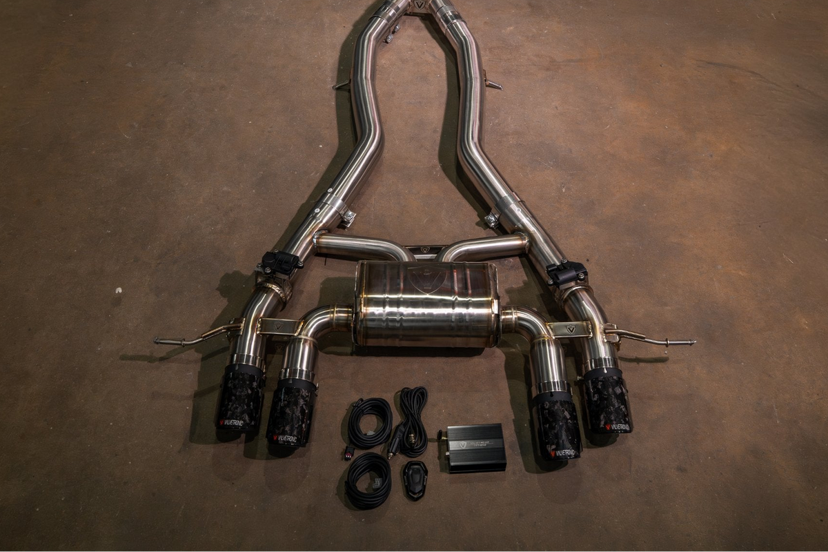 BMW G80/G82/G83 M3 / M4 Valved Sport Exhaust System - BMW.G8X.M3.VSES.BR.RC- DRIVEN - 24