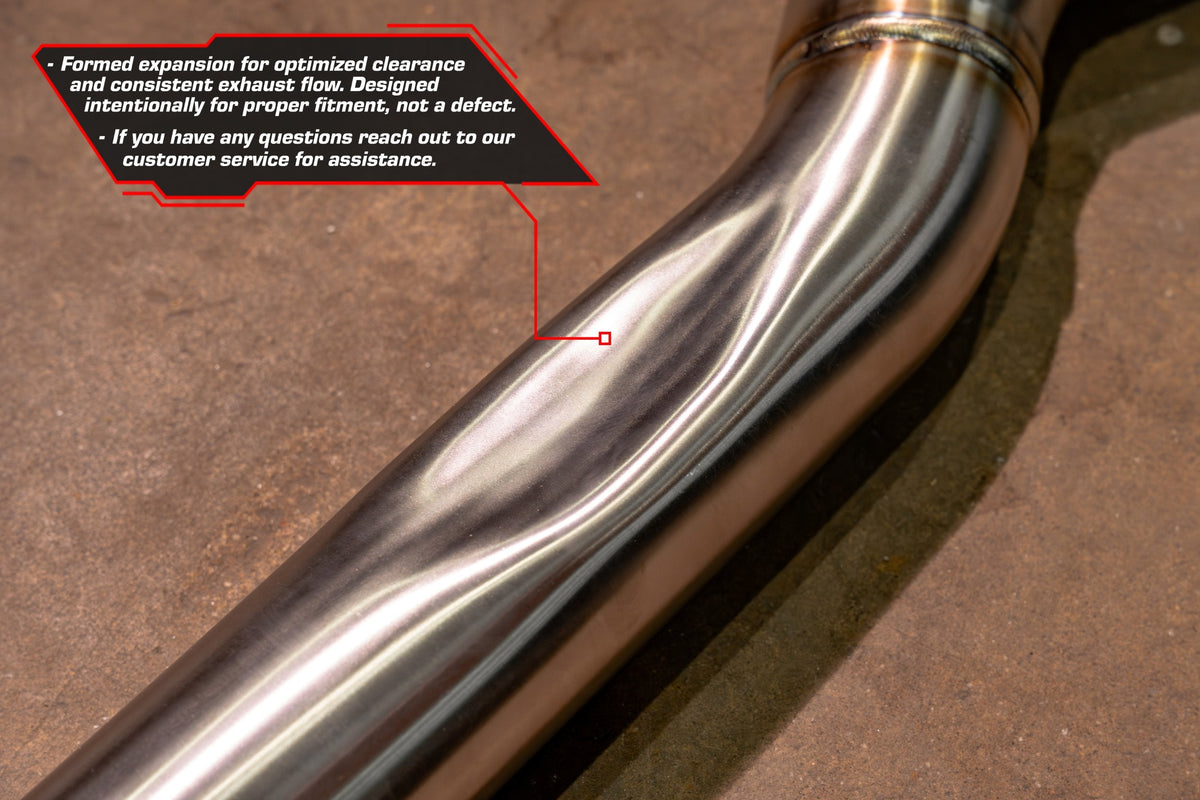 BMW G80/G82/G83 M3 / M4 Valved Sport Exhaust System - BMW.G8X.M3.VSES.BR.RC- DRIVEN - 4