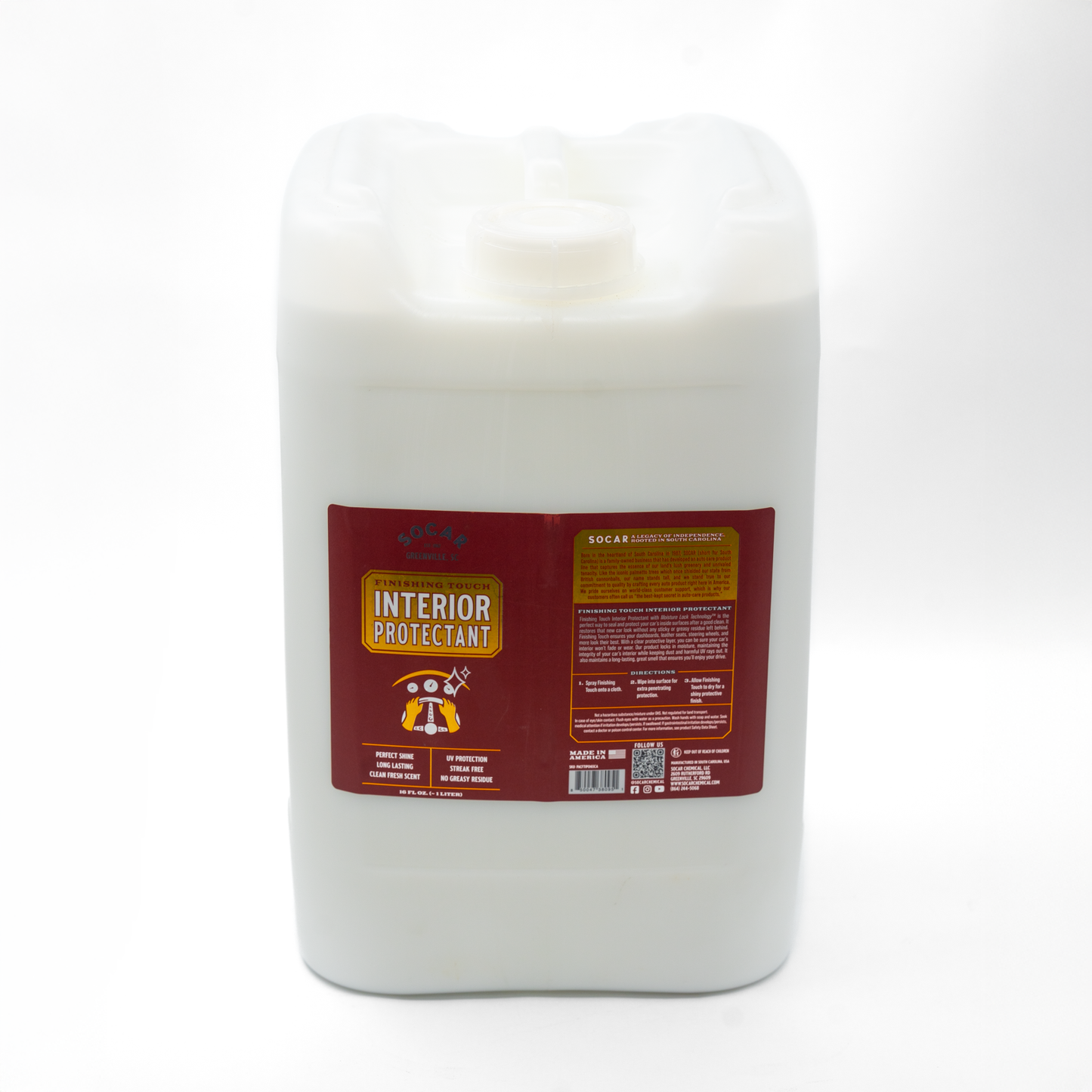 Finishing Touch Interior Protectant with Moisture Lock Technology™ - PACFTIP016SCA-PACFTIP128SCA-PACFTIPXX4SCA-PACFTIPXX5SCA-PACFTIPX55SCA- DRIVEN - 10