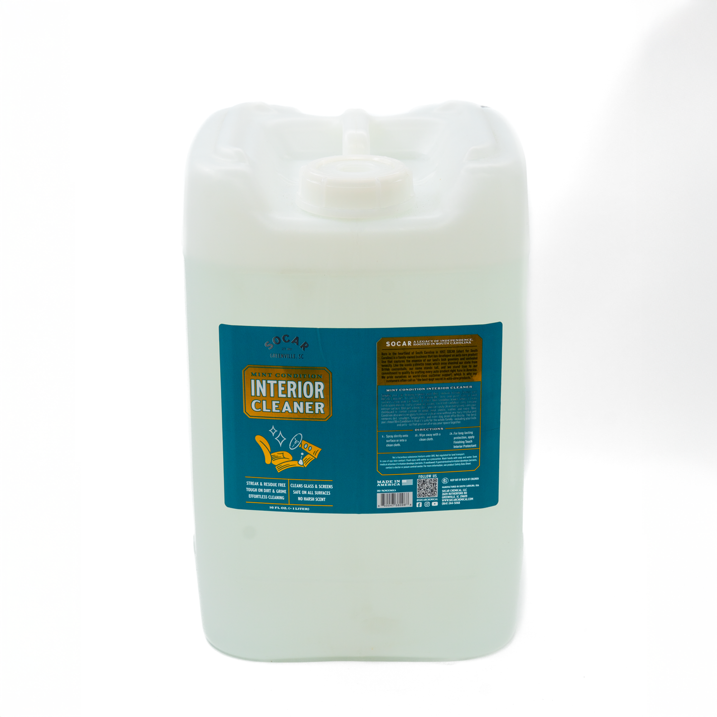 Mint Condition Interior Cleaner with BioSafe Formula™ - PACMCIC016SCA-sku-46302771085531-sku-46302771118299-sku-46302771151067-sku-46302771183835- DRIVEN - 11