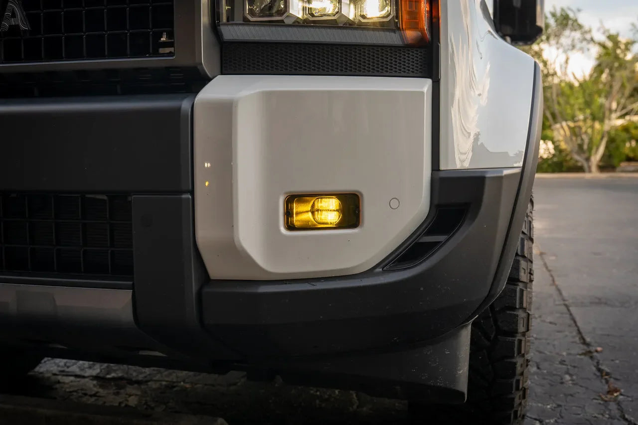 Fog Lamp Lens Covers / Protectors (Pair) - 2024 Land Cruiser - 24LANDCRUISERFG-YL-24LANDCRUISERFG-AM-24LANDCRUISERFG-CL- DRIVEN - 6