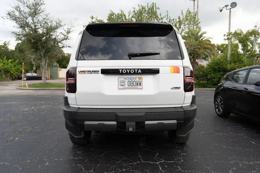 FULL TIME 4WD Acrylic Laser Series Tailgate Badge - 2024+ Land Cruiser / GX550 / 2025+ 4Runner Limited - 24LC250-FT4WD- DRIVEN - 2