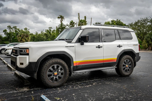 First Edition LC 250 Acrylic Fender Badges (Pair) - 2024+ Land Cruiser - 24LC250-FENFEB- DRIVEN - 2