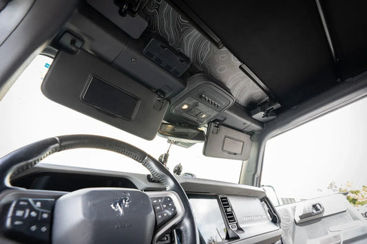 Topo Soft Top Bronco Panel Overlay - 2021+ Bronco Factory Soft Top - 21BRNSFTTOPPANEL-TPAMBL-21BRNSFTTOPPANEL-TPA51L-21BRNSFTTOPPANEL-TPAZL-21BRNSFTTOPPANEL-TPCGL-21BRNSFTTOPPANEL-TPCBNL- DRIVEN - 2