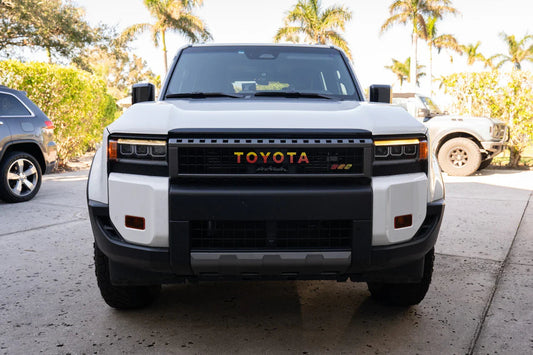 DRL Bar Overlays - 2024+ Land Cruiser - 24LCDRL-TOPO-24LCDRL-OR- DRIVEN - 2