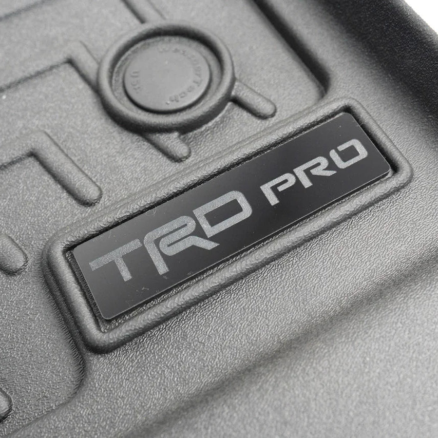 Toyota TRD Pro Floor Mat Logo Insert (Etched) - Universal - Tacoma, Tundra, 4Runner - UNIVERSALWT-TRDP-M-UNIVERSALWT-TRDP-MA- DRIVEN - 2