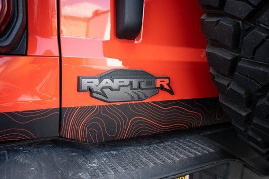 R Inlay for Tailgate Emblem - 2022+ Bronco Raptor - 21BRNTLGR-CODE-21BRNTLGR-A51S-21BRNTLGR-AZS-21BRNTLGR-CG-21BRNTLGR-CO- DRIVEN - 2