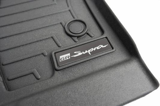 GR Supra Emblem Inserts for Weathertech Floor Mats (Single) - 2020+ Supra - A90WTMATLOGO-RD-A90WTMATLOGO-SI-A90WTMATLOGO-BK-A90WTMATLOGO-ME-A90WTMATLOGO- DRIVEN - 2