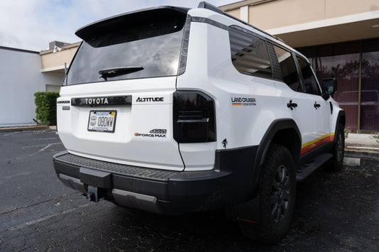 Full Time 4WD Two Color Acrylic Emblem - 2024+ Land Cruiser / GX 550 / 2025+ 4Runner Limited - 24LC250-FT4WD2PL- DRIVEN - 2