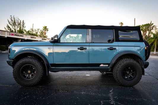 American Flag Acrylic Fender Badge Emblems - 2021+ Bronco Badlands - 21BRNBAD-ACFLAG- DRIVEN - 2