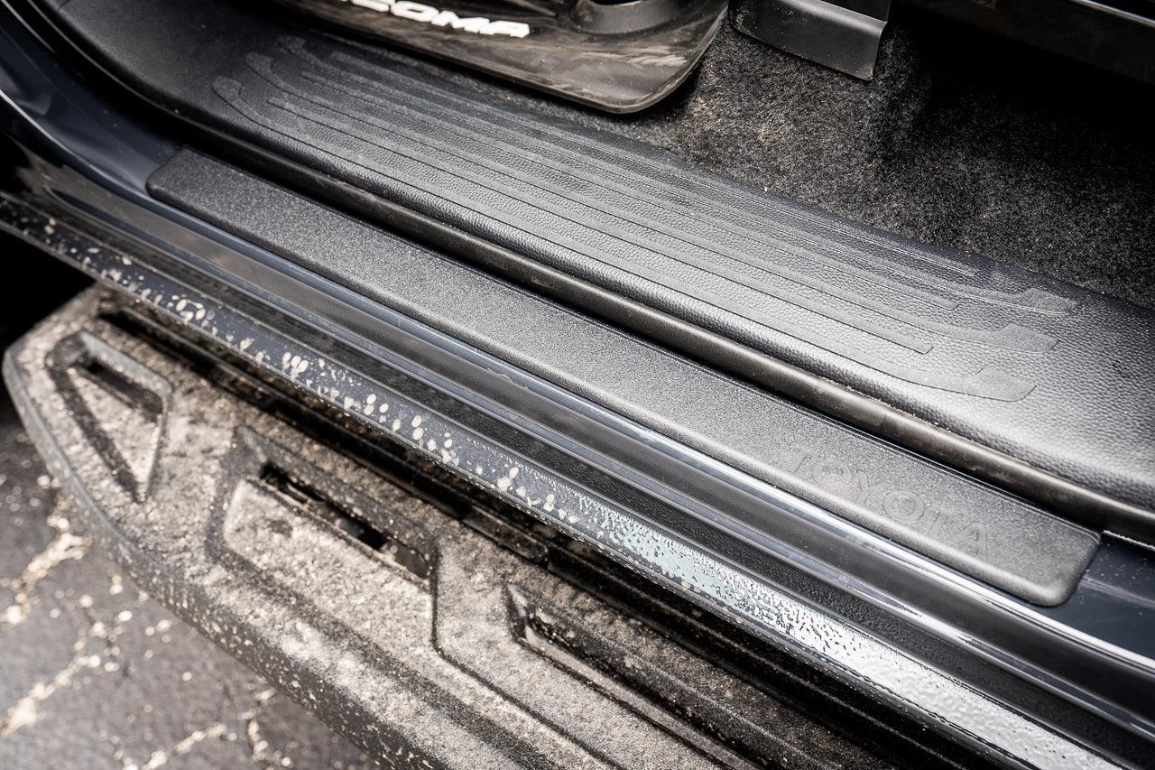 Door Sill Protector Extensions - 2024+ Tacoma Double Cab - 24TACOPSDS4-3DCF-24TACOPSDS4-PPF-24TACOPSDS4-MB- DRIVEN - 5