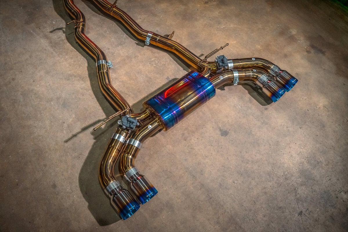 BMW G90/G99 M5 Valved Sport Exhaust System - BMW.G90.M5.VSES.TI.TIBRT- DRIVEN - 4