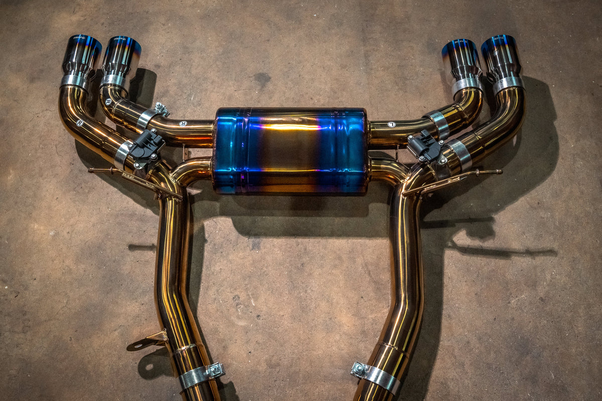 BMW G90/G99 M5 Valved Sport Exhaust System - BMW.G90.M5.VSES.TI.TIBRT- DRIVEN - 6