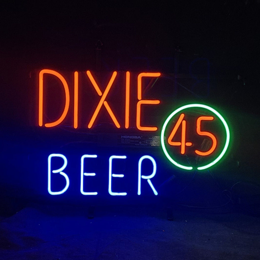 Dixie Beer 45 Neon Signs Light - ME877- DRIVEN - 2