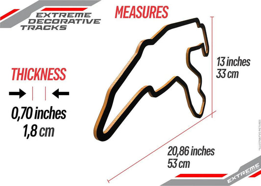 ESR DECORATIVE TRACK - SPA-FRANCORCHAMPS / BELGIUM - 2054- DRIVEN - 2
