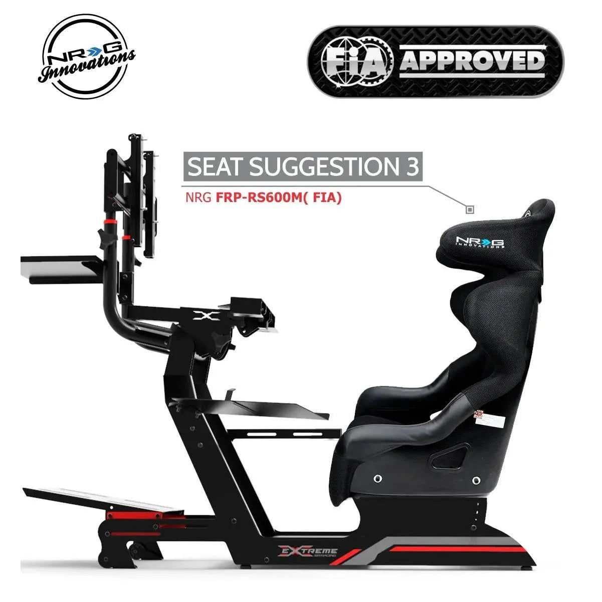 EXTREME SIM RACING CHASSIS 3.0 - FULL OF ACCESSORIES - 2517- DRIVEN - 13