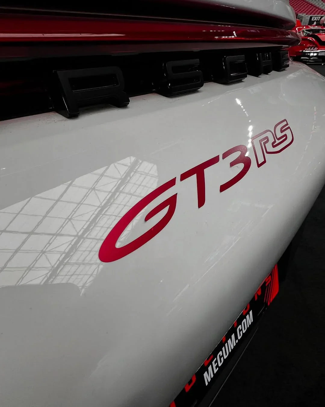 "GT3 RS" Rear Bumper Vinyl Logo Decal Emblem for Porsche Vehicles (992) - PORGTSDECALMB-PORGTSDECALMBS-PT-PORGTSDECALGBS-PT-PORGTSDECALGB-PORGTSDECALHB- DRIVEN - 4