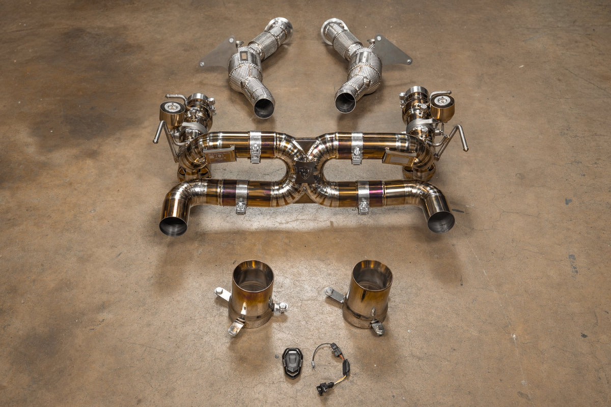 Ferrari F8 Valved Sport Exhaust System - FER.F8.VSES.TI- DRIVEN - 15