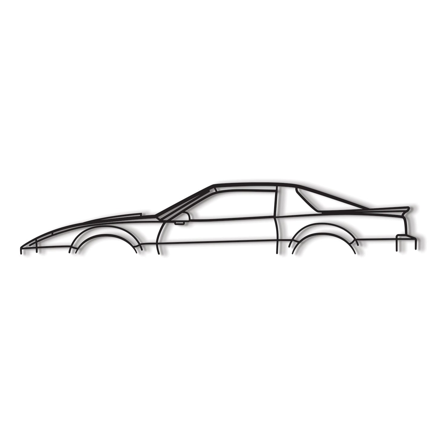1988 Firebird Classic Metal Car Wall Art - MT0216 - MT0216B49L-MT0216B69L-MT0216B80L-MT0216B99L-MT0216B120L- DRIVEN - 8