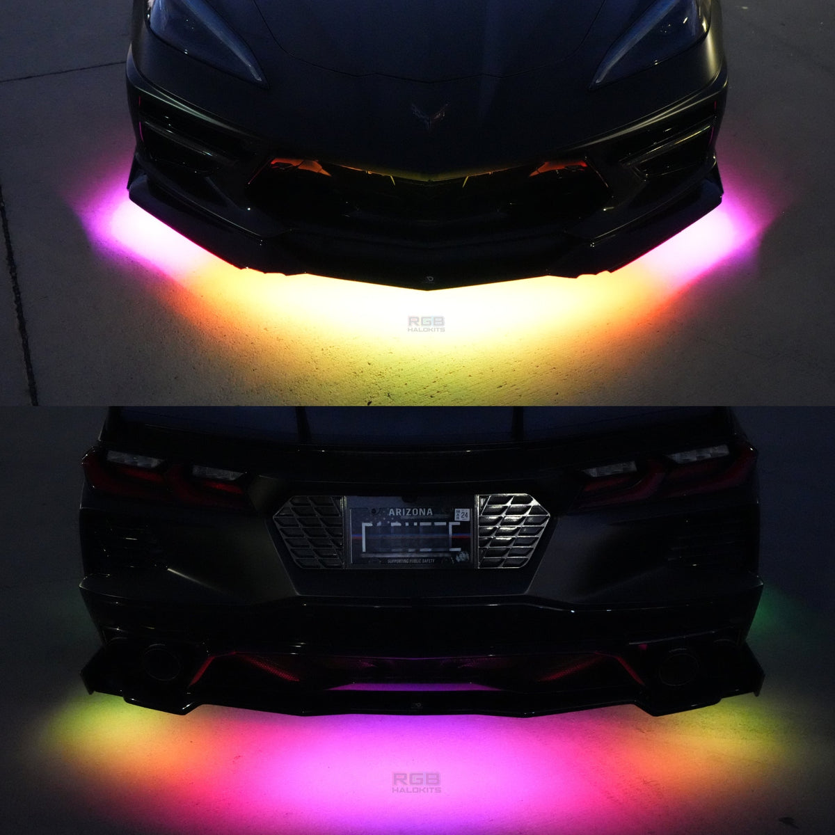 Flow Series LED Underglow Lighting Kit 3.0 | Custom 6pc | Flexible - N7 | N10 x2 | N13 | N15 | P2 - BX3- DRIVEN - 12
