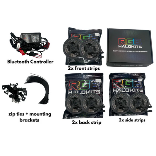Flow Series LED Underglow Lighting Kit 3.0 | Custom 6pc | Flexible - N7 | N10 x2 | N13 | N15 | P2 - BX3-N7 | N10 x2 | N14 | N15 | P2 - BX3-N7 | N11 x2 | N13 | N15 | P2 - BX3-N7 | N11 x2 | N14 | N15 | P2 - BX3-N7 | N12 x2 | N13 | N15 | P2 - BX3- DRIVEN - 2
