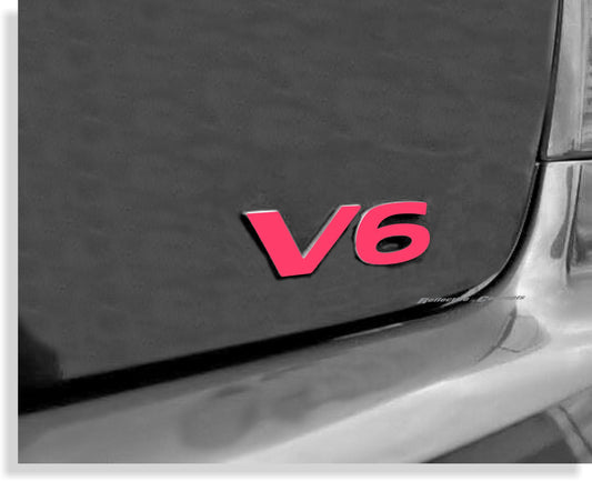 V6 Emblem Overlay Decal - Pontiac G6 - PO:G6:G1:V6-B-01-PO:G6:G1:V6-B-02-PO:G6:G1:V6-B-03-PO:G6:G1:V6-B-04-PO:G6:G1:V6-B-05- DRIVEN - 2