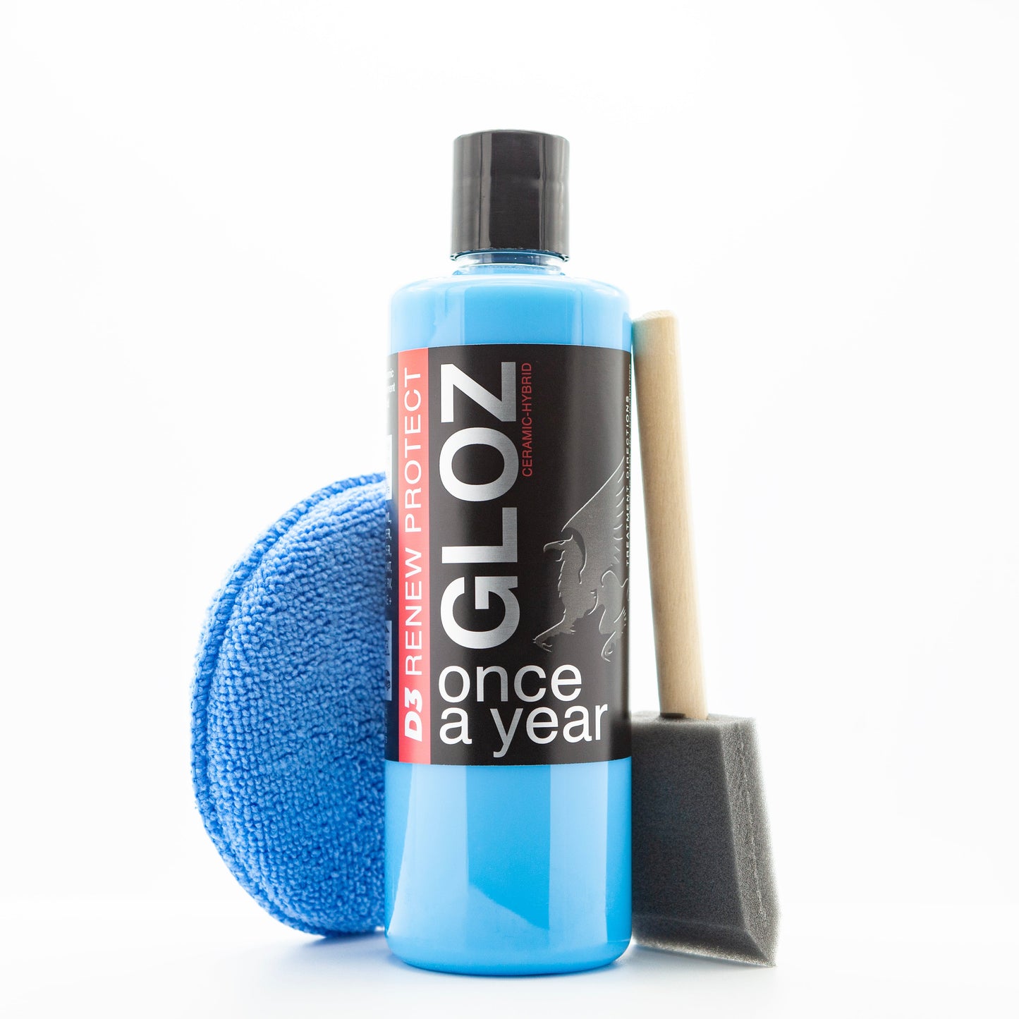 GLOZ Full Kit, Semi-Permanent Protectant | Ceramic Hybrid OEM Restoration, Dry Rot Prevention, Car, RV, Aircraft, Motorcycle, ATV & Golf Cart DRY-SEAL SAFE! - GLOZ 16- DRIVEN - 13