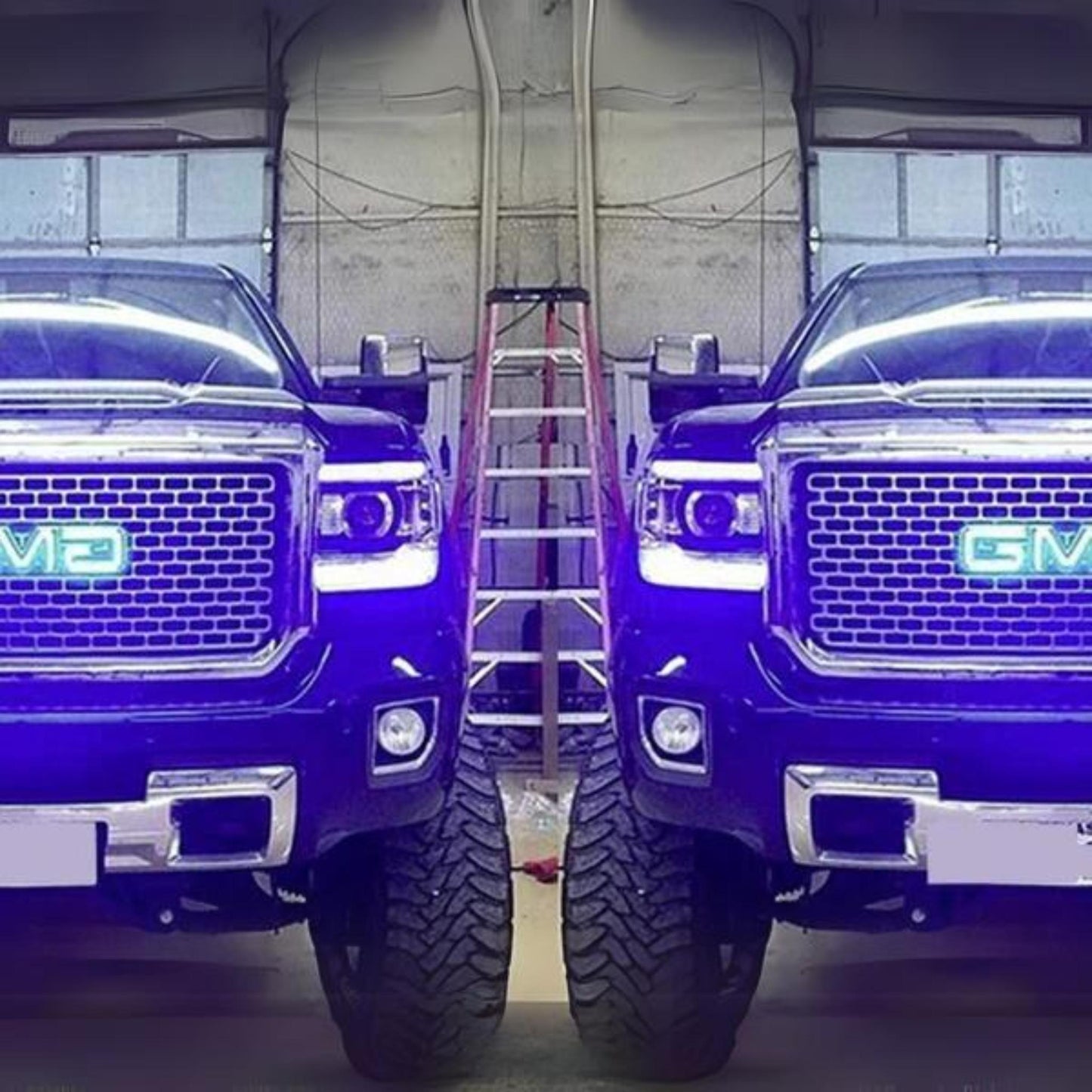 GMC Sierra RGBW DRL Boards (2014-2015) - E19 | A12 | P2 - BX1-E19 | C18 | A12 | P2-E19 | C18 | A12 | P2 - BX3-E19 | C18 x2 | A12 | P2 - BX4- DRIVEN - 9