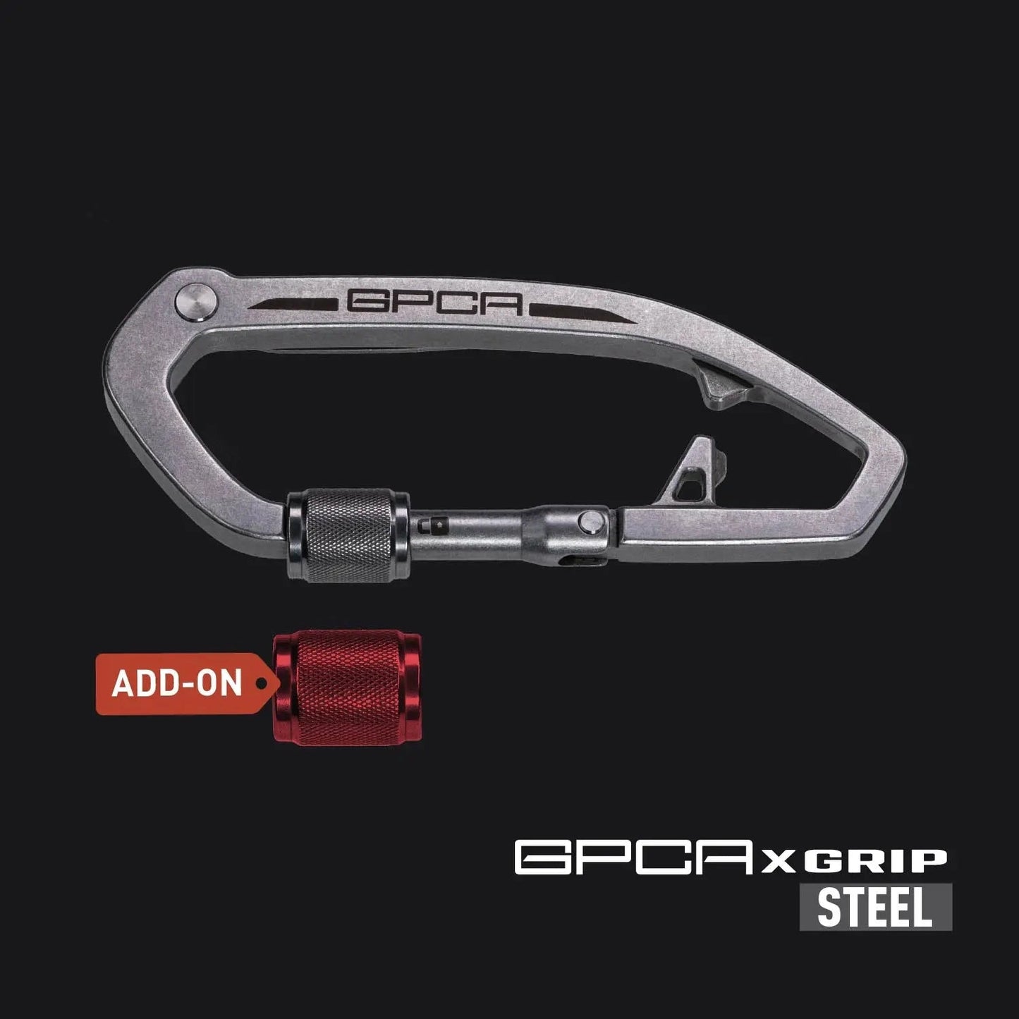 GPCA Carabiner X Grip - XCARA-SS-XCARA-SS-RR-XCARA-SS-CASE-XCARA-TI-XCARA-TI-RR- DRIVEN - 17