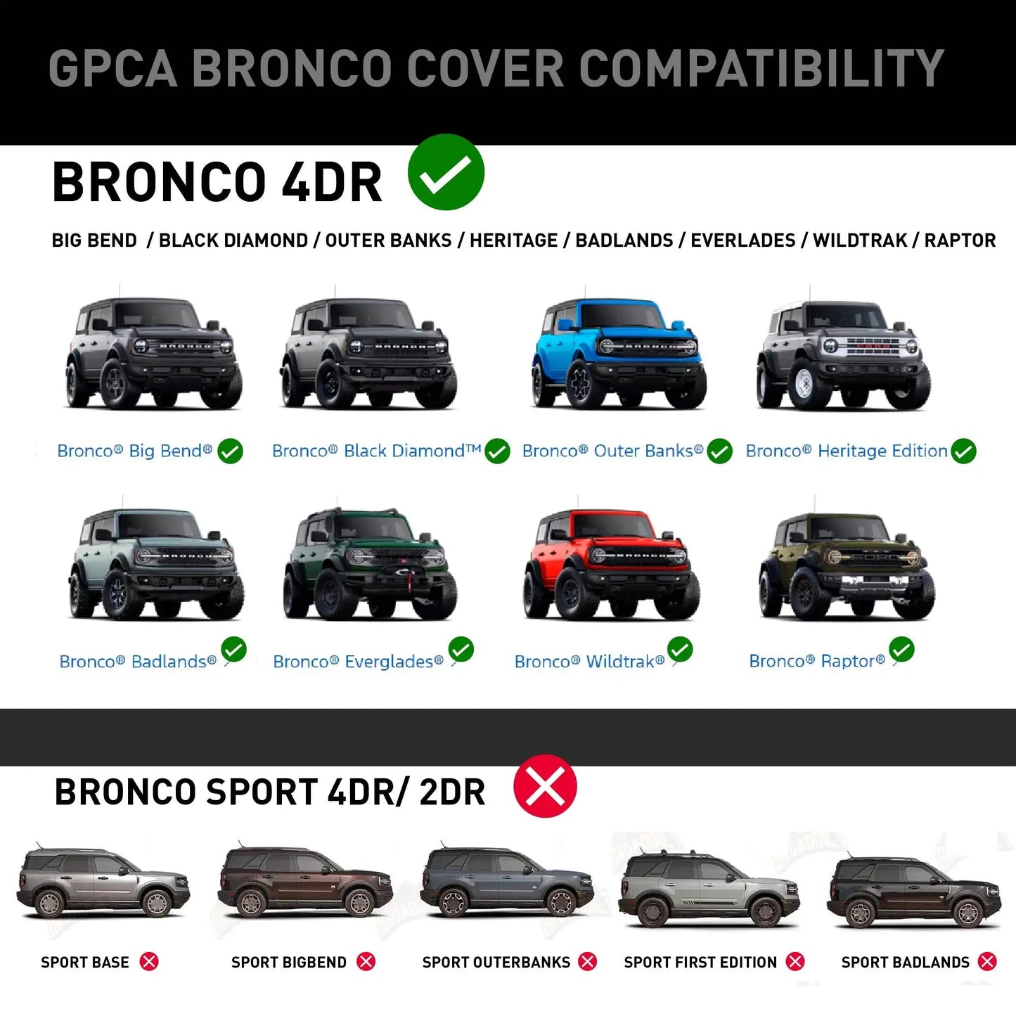 Ford Bronco 4DR Cargo Cover — Hardtop (2021+) - BRONCO-4CC-BRONCO-4CC-ANCHOR8-BRONCO-4CC-STAR8- DRIVEN - 10
