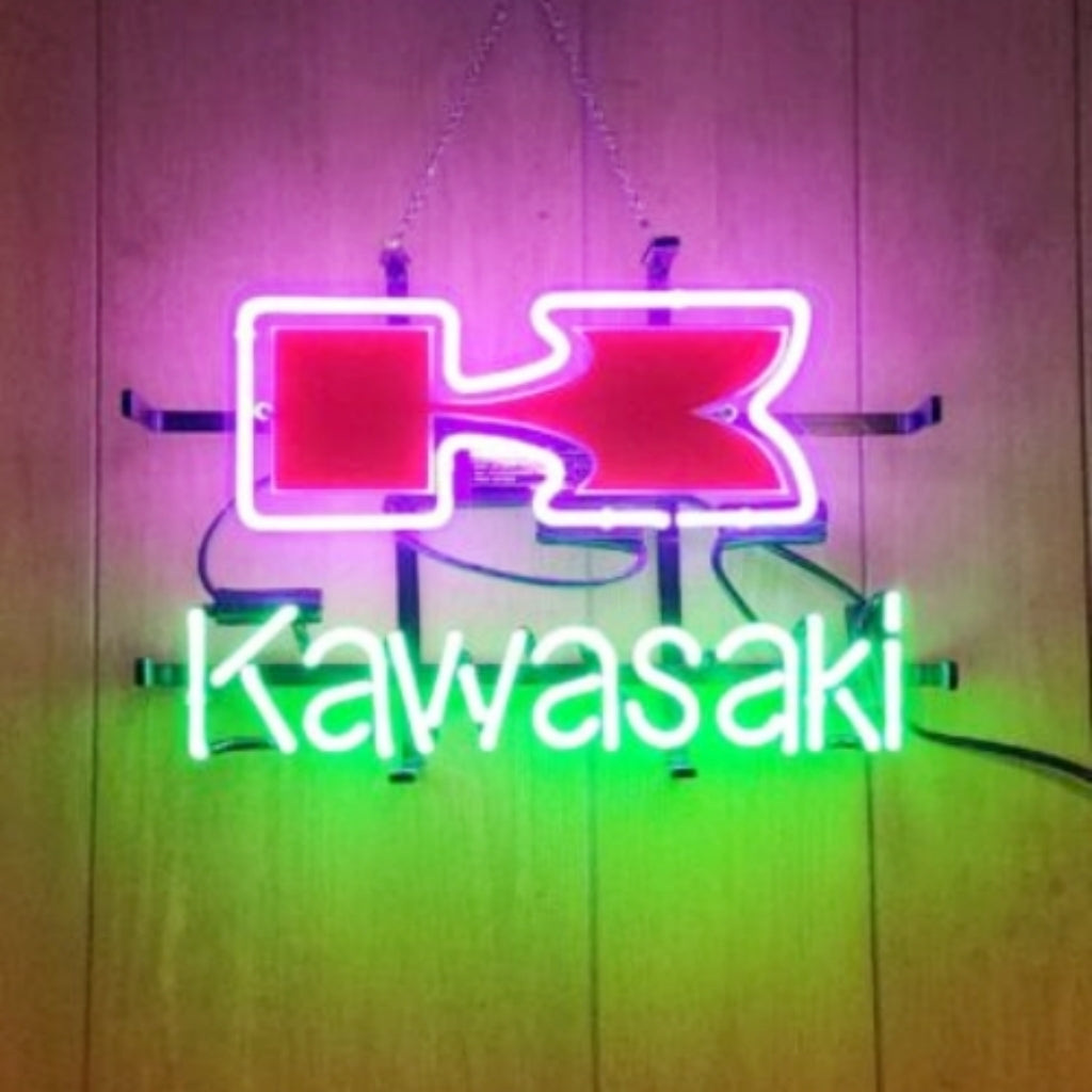 Kawasaki Beer Neon Signs Light - TN223B- DRIVEN - 4