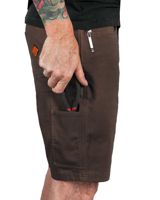 Havok Shorts 10" - Dark Brown - OMWW121005DKBN01-OMWW121005DKBN02-OMWW121005DKBN03-OMWW121005DKBN04-OMWW121005DKBN05- DRIVEN - 2