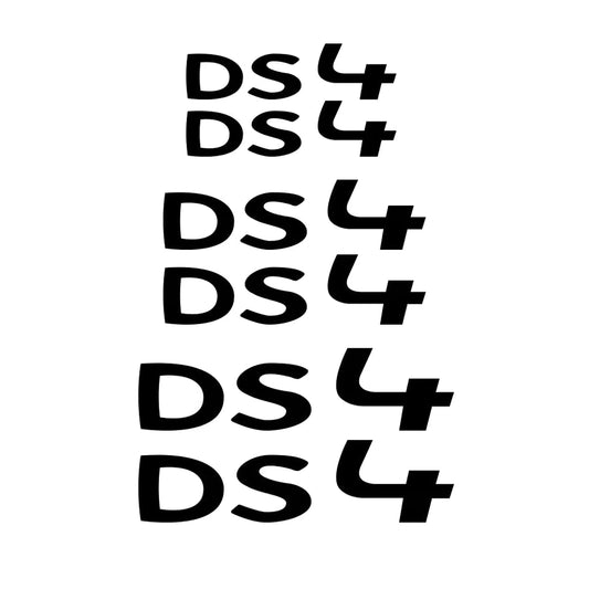 For Citroen DS3 Cabrio DS4 DS5 Prestige DS6 DS DS7 Auto Tuning Accessories 6Pcs Car Brake Caliper Badge Sticker Vinyl Film Decal - sku-50817749418116-sku-50817749450884-sku-50817749483652-sku-50817749516420-sku-50817749549188- DRIVEN - 2
