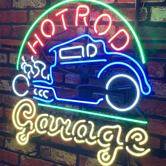 Hot Rod Garage Auto Car Neon Signs - ME203- DRIVEN - 2