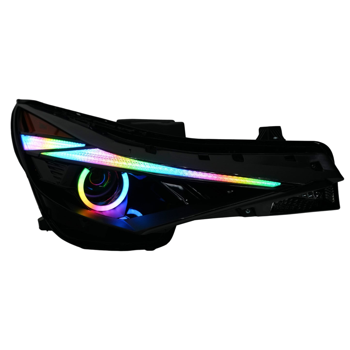 Hyundai Elantra Multicolor Flow Series DRL Boards (2021-2023) - G14x3 | A20 | P2 - BX1-G14x3 | B2 | B35 | A20 | P2 - BX3- DRIVEN - 11