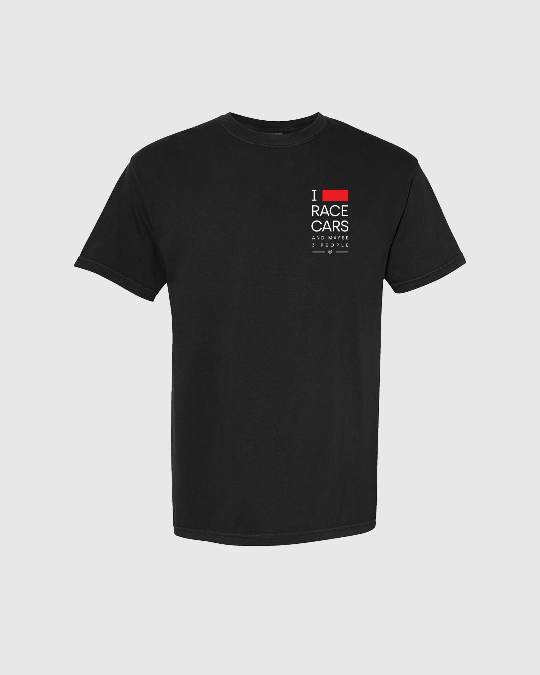 I Love Race Cars And 3 People Tee - nfr-love-racecars-3people-tee-black-s- DRIVEN - 2