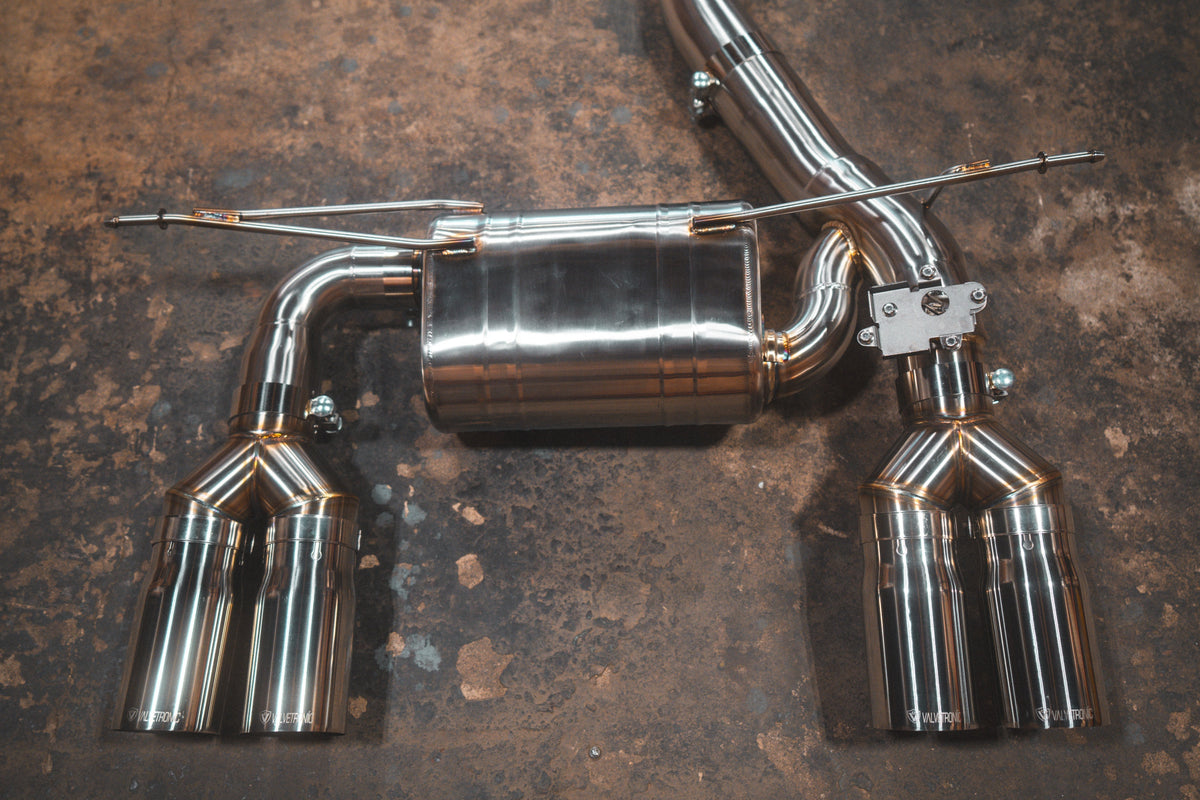 BMW F87 M2 Competition Equal Length Valved Sport Exhaust System - BMW.F87C.M2.VSES.BR.RC- DRIVEN - 18